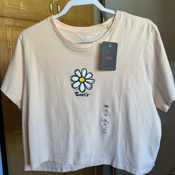 Levi’s crop top sunflower plus size - Picture 1 of 7